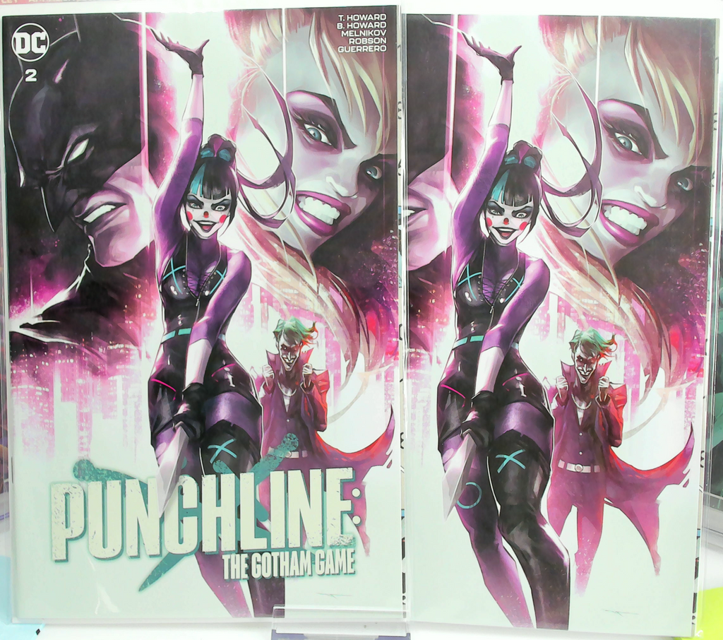 Punchline: The Gotham Game #2 (2022) Ltd to 3000 & 1000 SET - Ivan Tao Trade Dress & Virgin Set