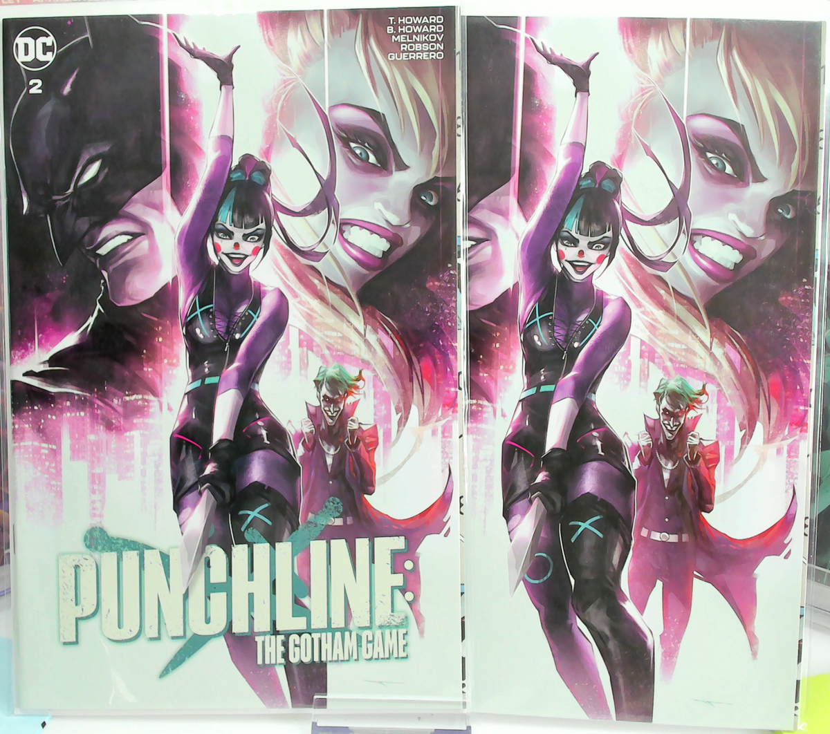 Punchline: The Gotham Game #2 (2022) Ltd to 3000 & 1000 SET - Ivan Tao Trade Dress & Virgin Set