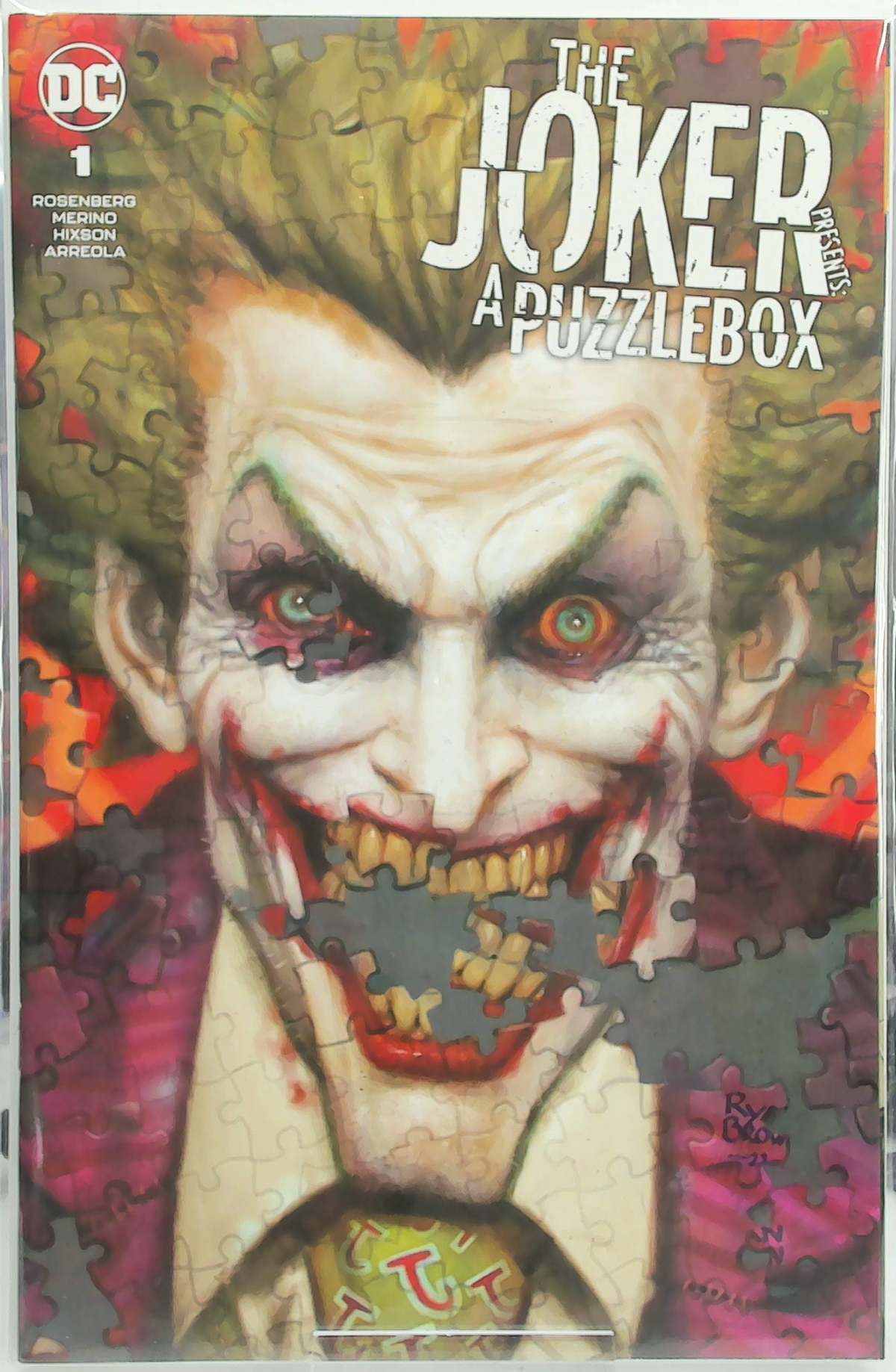 The Joker Presents: A Puzzlebox #1 (2021) Ltd to 3000 - Ryan Brown (Trade Dress Variant)