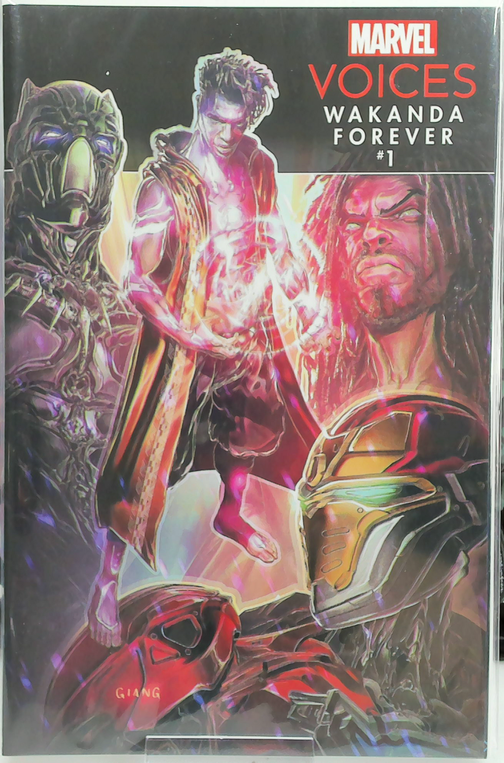 Marvel's Voices: Wakanda Forever #1 (2023) Ltd to 3000 & 1000 - John Giang 2-Book Variant Set (Trade Dress / Virgin)