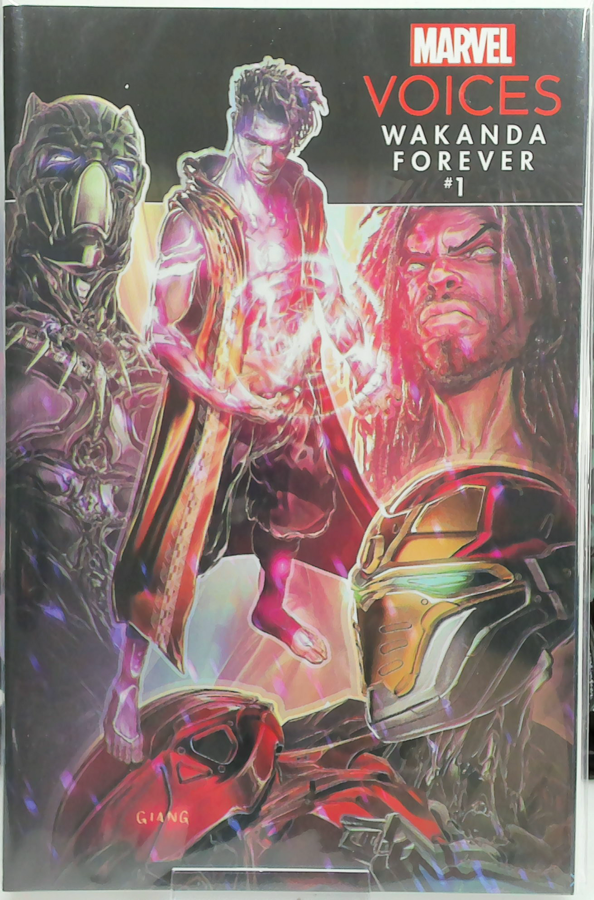 Marvel's Voices: Wakanda Forever #1 (2023) Ltd to 3000 & 1000 - John Giang 2-Book Variant Set (Trade Dress / Virgin)