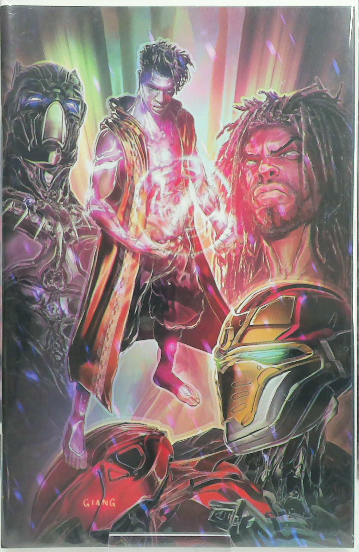 Marvel's Voices: Wakanda Forever #1 (2023) Ltd to 3000 & 1000 - John Giang 2-Book Variant Set (Trade Dress / Virgin)