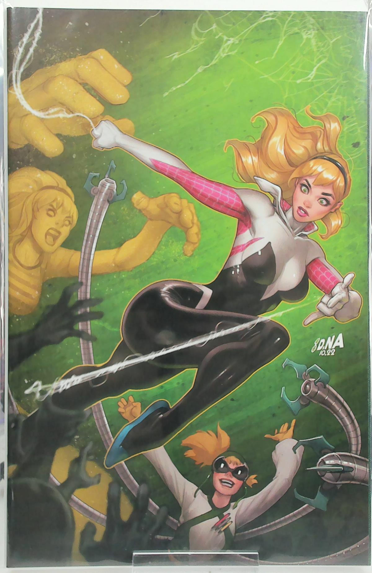 Spider-Gwen: Shadow Clones #1 (2023) Ltd to 1000 - David Nakayama (Virgin Variant)